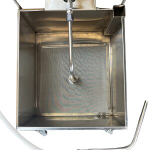 Lowboy J60 Oil Filter Machine from the top