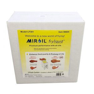 Miroil LF101 Antioxidant Fry Liquid 3x1 Liter Box