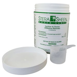 Stera Sheen Green Label Tub Lid and Scoop