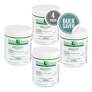 Stera-Sheen Green Label Sanitizer Tubs - 4x 4 lb