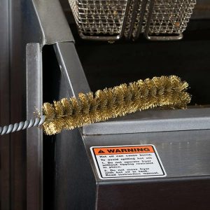Brushtech B52C Straight fryer Drain Cleaning Brush