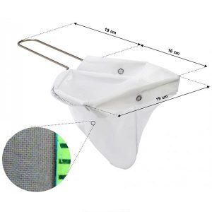 Miroil Cooking Oil Skim Filter Bag and Frame