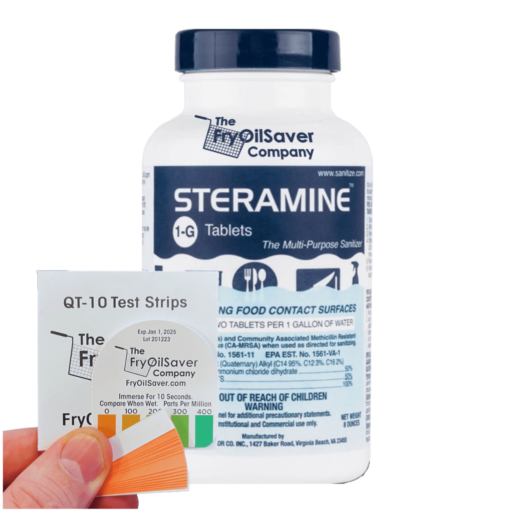 Steramine QUAT Solutions Test Strips 30 x QT10 Strips USA