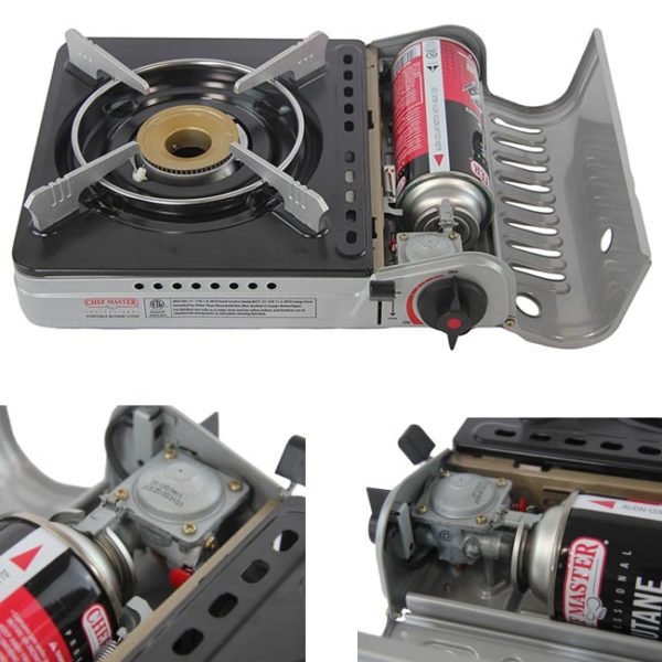 Chef Master 90340 (BF1010) Butane Fuel Pack of 72 x 8oz Canisters USA