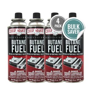 Chef Master Butane Fuel 4 Pack