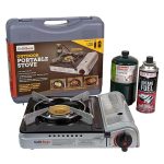 Grill Boss 90057 Dual Fuel Camp Stove - 12 000 BTU