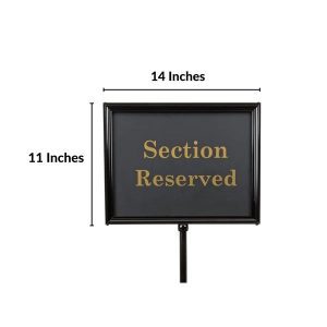 Chef Master Restaurant Sign Holder Stand