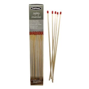 Extra Heavy Duty Long Safety Matches - Pack of 1 x 50 (50 Matches)