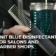 Unit blue disinfectant solution for salons and barbers