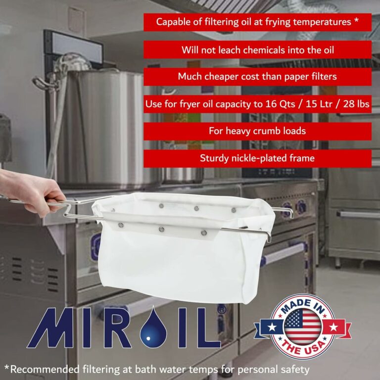 MirOil Oil Filtering Starter Kit - 7gal Oil Filter Pot, Filter Bag ...