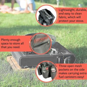 Chef Master Butane Fuel and Portable Camp Stove Carry Bag