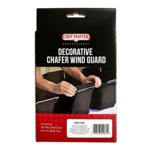 Chef-Master 90081 2-Pack Chafer Wind Guard
