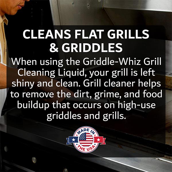 Flat Grill and Griddle Cleaner