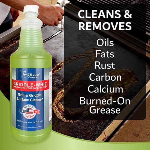 Griddle-Whiz Grill and Griddle Cleaner
