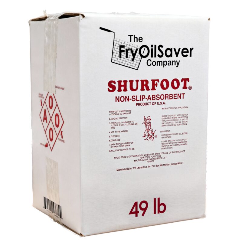 Shurfoot Non-Slip Oil Absorbent - 49lbs