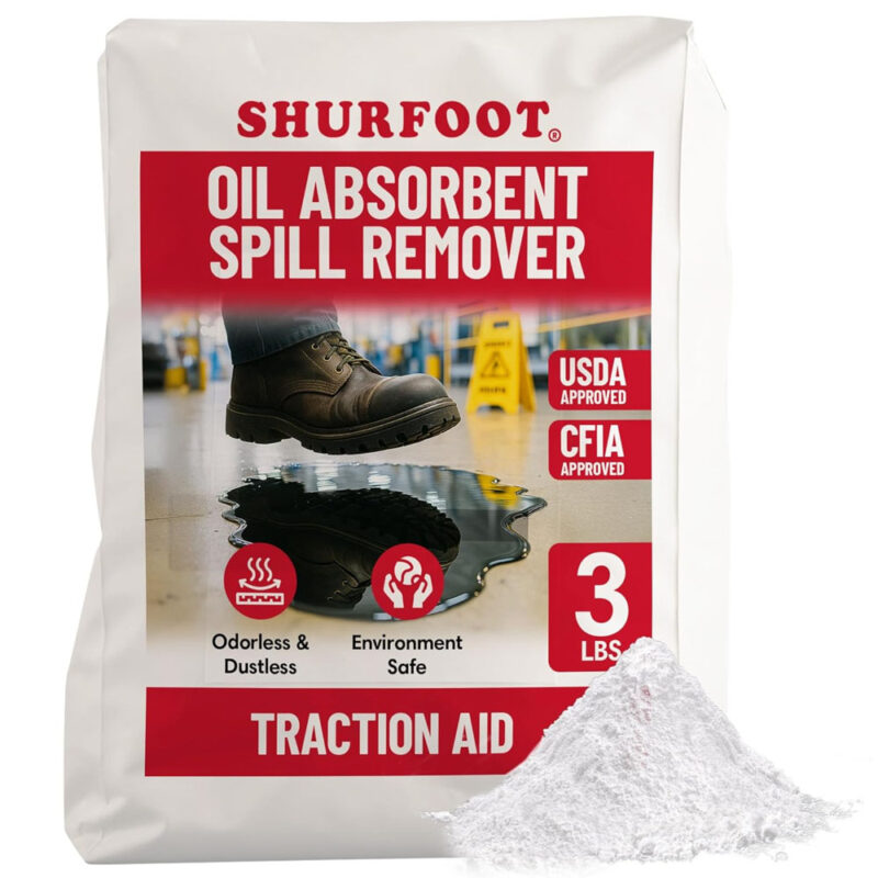 Shurfoot Non-Slip Oil Absorbent - 3lbs