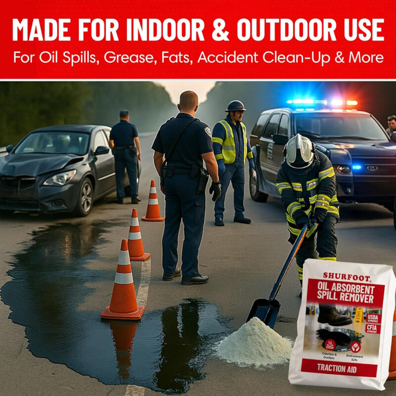 Shurfoot Non-Slip Oil Absorbent - 3lbs - Image 7