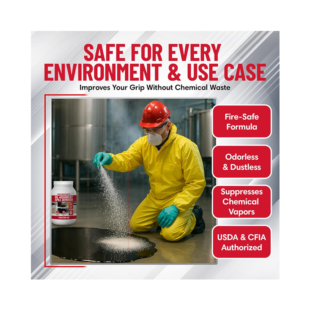 Shurfoot Non-Slip Oil Absorbent – 6lb
