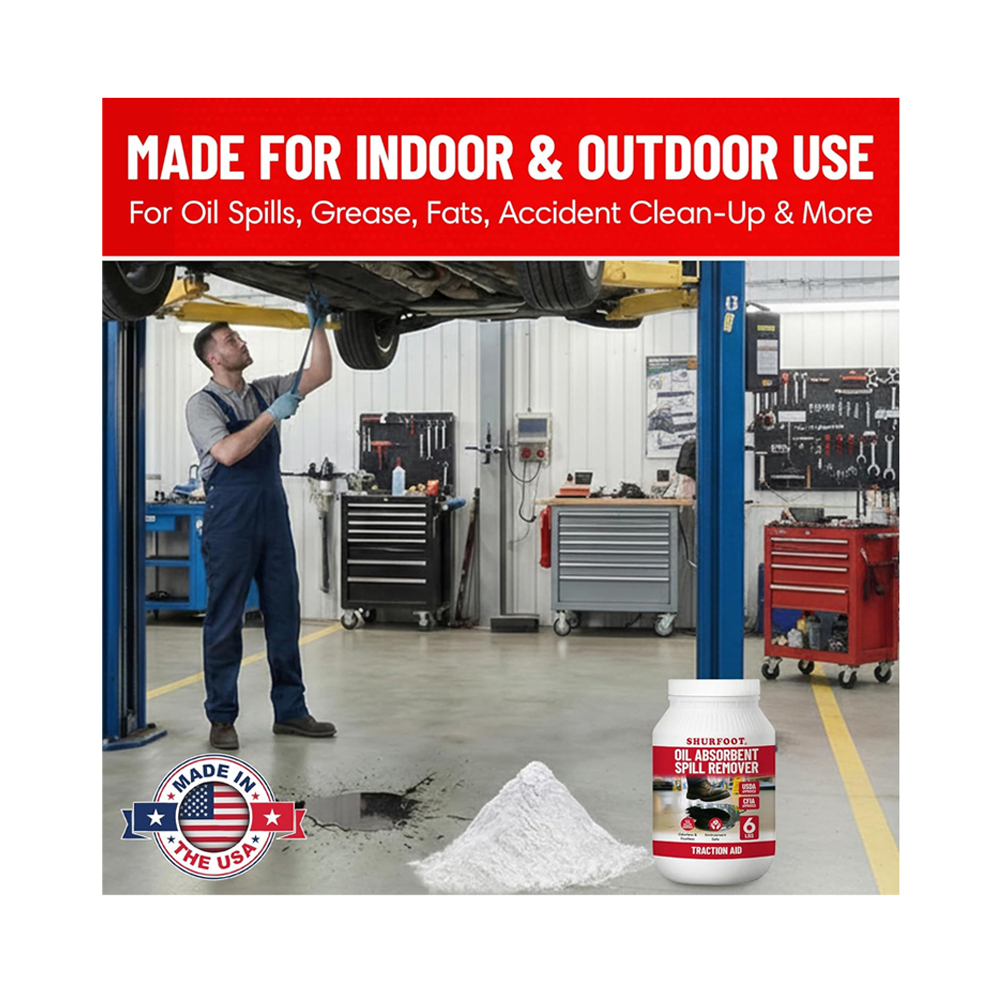 Shurfoot Non-Slip Oil Absorbent – 6lb