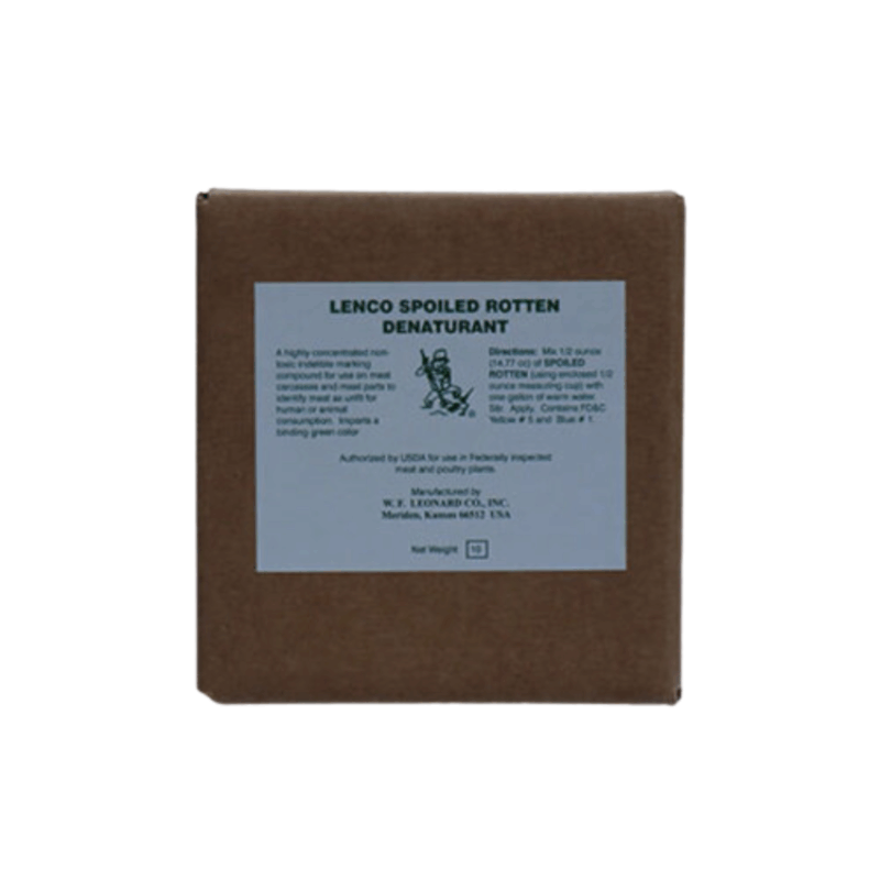Lenco GREEN Spoiled Rotten Denaturant - 10lb