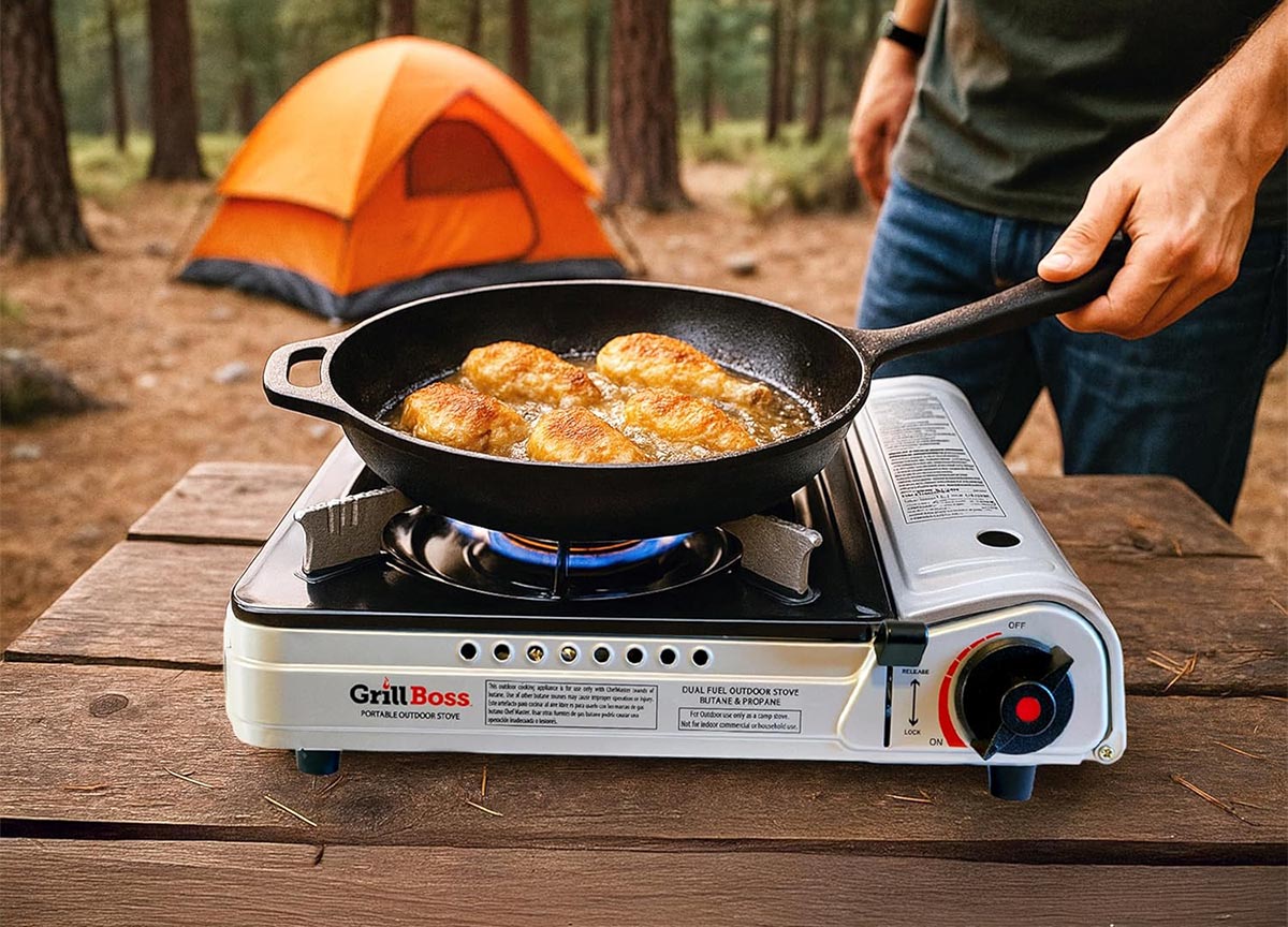 Chef Master Grill Boss Portable Camp Stove