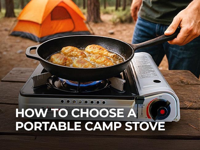 How to Choose a portable camp stove