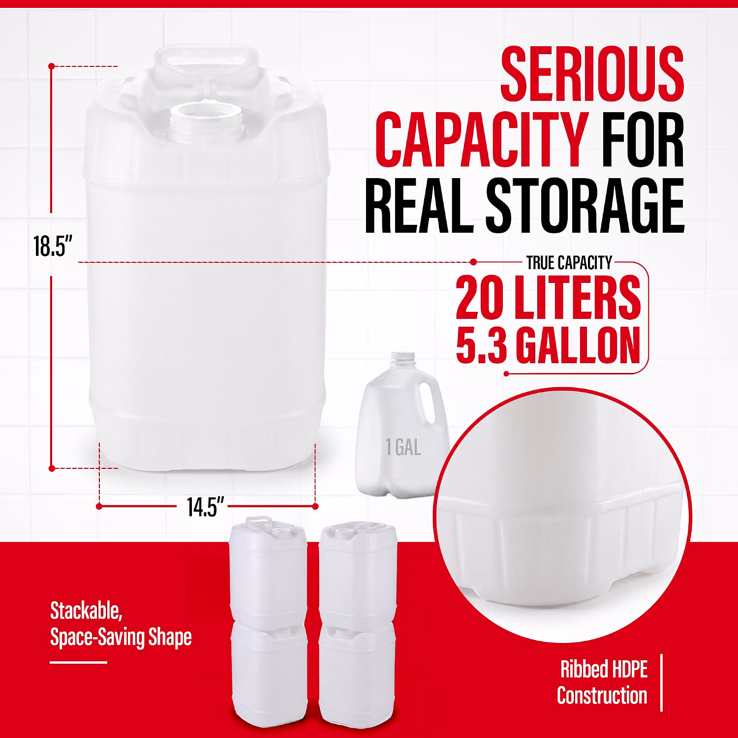 20L Food-Grade Storage Tub - Image 4