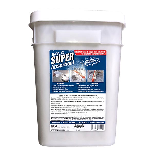 Solo Super Absorbent - 4 Gal